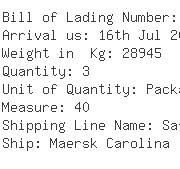 USA Importers of pallet - Allcargo Movers Inc