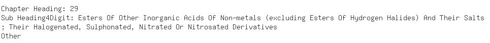 Indian Importers of phosphate - E I Dupont India Pvt Limited