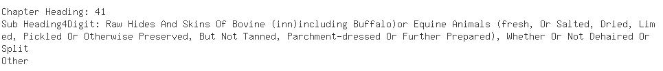 Indian Importers of pig leather - B. C. C. Overseas