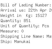 USA Importers of pillow - Naca Logistics Usa Inc - Cn