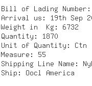 USA Importers of pin box - Oec Freight Companies Inc