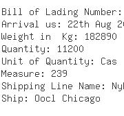 USA Importers of pineapple chunk - Dole Packaged Foods Co