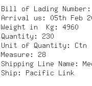 USA Importers of plastic material - Fordpointer Shipping La Inc