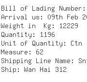 USA Importers of plastic tape - Oec Shipping Los Angeles Inc 13100