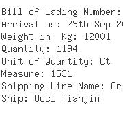 USA Importers of plastic tray plastic - Transcon Shipping Co Inc