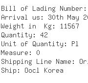 USA Importers of plastic tray plastic - Oocl Logistics Taiwan Ltd