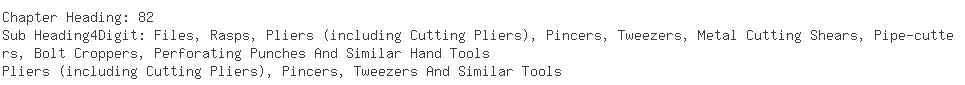 Indian Exporters of plier - Taparia Tools Limited