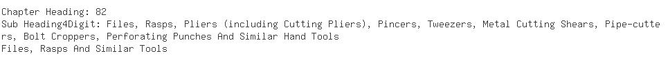 Indian Importers of plier - Baker Hughes Singapore Pte Ltd