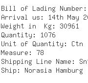 USA Importers of polyest pipe - Naca Logistics Usa Inc 2665 East De