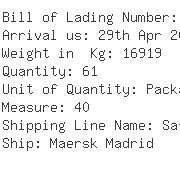 USA Importers of polypropylene bag - Blue Moon Express Logistics Inc