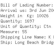 USA Importers of printer - Egl Ocean Line C O