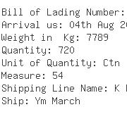 USA Importers of protein - Dhl Global Forwarding-ord
