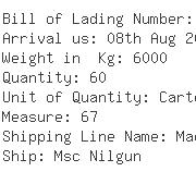 USA Importers of radiator - Dhl Global Forwarding