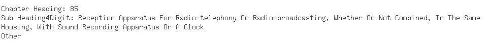 Indian Exporters of radio - H. Daya International