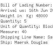 USA Importers of red stone - Ex Freight Zeta Inc