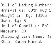 USA Importers of rubber belt - Samrat Container Lines Inc