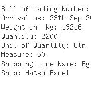 USA Importers of salt water - Round-the-world Logistics U S A