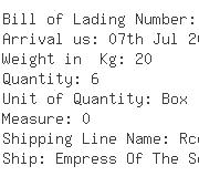 USA Importers of scanner - Royal Caribbean Cruises Ltd