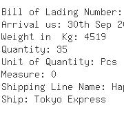 USA Importers of screw tap - Panalpina Inc Ocean Freight