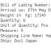 USA Importers of seal ring - Mus411 Dhl Danzas Aei  &  Ocean