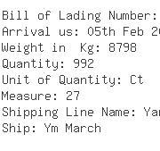 USA Importers of seals - Ups Ocean Freight Services Inc