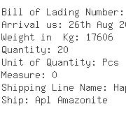 USA Importers of shaft coupling - Egl Ocean Line