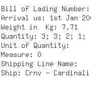 USA Importers of shoe mad - Carnival Cruise Lines