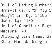 USA Importers of silk fabric - Multilink Container Line Llc
