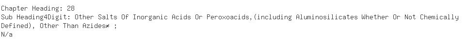 Indian Exporters of sodium - A R Exports