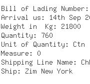 USA Importers of sodium saccharin - Kuehne  &  Nagel Inc