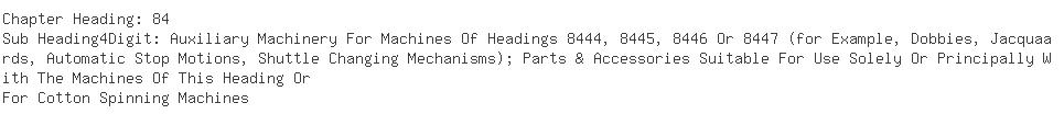 Indian Importers of spindle - Flat Products Equipments (i) Ltd
