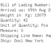 USA Importers of sponge - Oec Freight Ny Inc