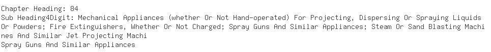 Indian Importers of spray gun - Apollo Tyres Ltd