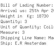 USA Importers of stainless steel coil - Sea Air International Forwarders