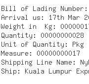 USA Importers of steel plate - Panalpina Inc -ocean Freight