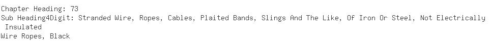 Indian Exporters of steel wire - Shewakramani Exports P Ltd