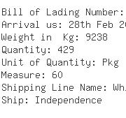 USA Importers of stone - American Container Line