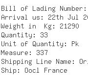 USA Importers of strap - Panalpina Inc