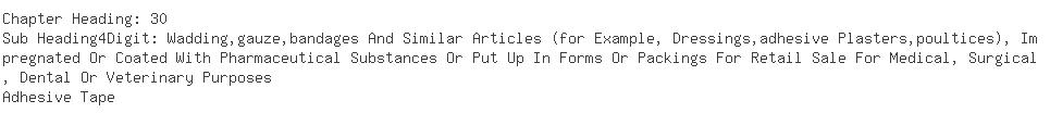 Indian Importers of tape - Allied Impex