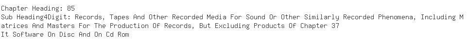 Indian Importers of telecom software - Hfcl Infotel Ltd. (formerly Known As Ecl Tele. Ltd