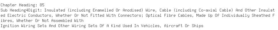 Indian Importers of telecommunication cable - Lucent Technologies Hindustan Pvt. Ltd