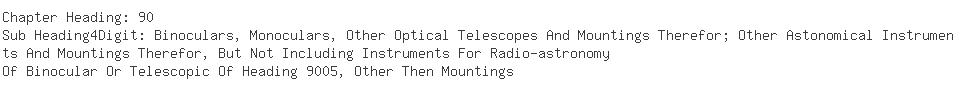 Indian Importers of telescope - Inter University Centre For Astronomy