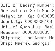 USA Importers of tensile - Exel Transportation Services Inc