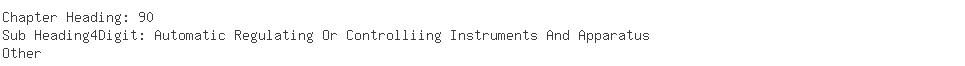 Indian Importers of thermocouple - Caterpillar India Pvt Ltd