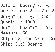 USA Importers of track - Ship To Berco Of America Inc