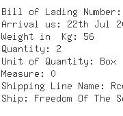 USA Importers of uniform - Royal Caribbean Cruises Ltd