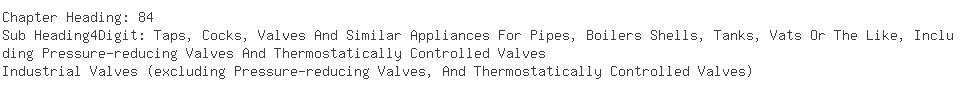 Indian Importers of valve - Air India Limited