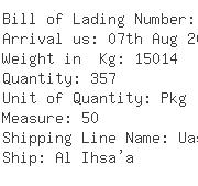 USA Importers of valves - Egl Ocean Line