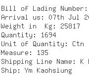 USA Importers of wall bracket - Ups Ocean Freight Services Inc