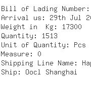 USA Importers of washer - Dhl Global Forwarding